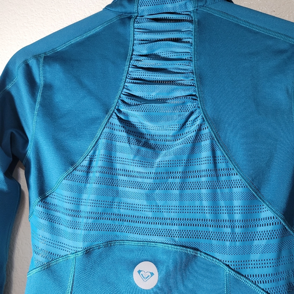 Roxy Workout Jacket Zip Up - image 4